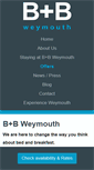Mobile Screenshot of bb-weymouth.com